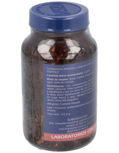 Omega 3 Aceite De Salmón 180 Perlas de GSN