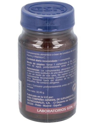 Hierro - C 60 Comprimidos de GSN