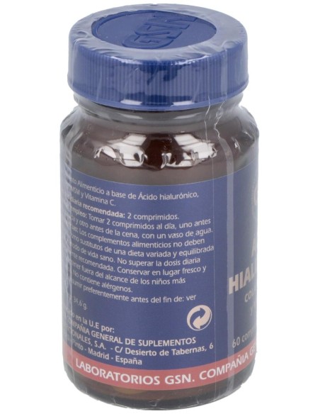 Acido Hialuronico 60Comp. de Gsn