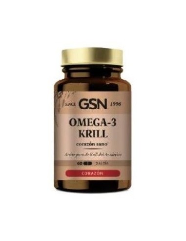 Omega 3 Krill 60 Perlas de GSN