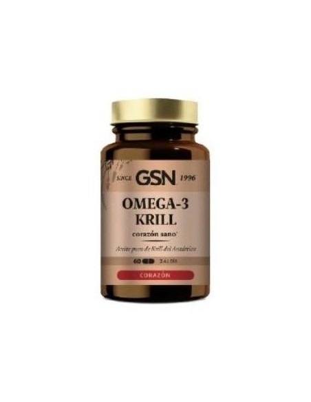 Omega 3 Krill 60 Perlas de GSN