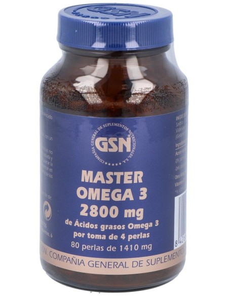 Omega 3 Forte 80 Perlas de GSN