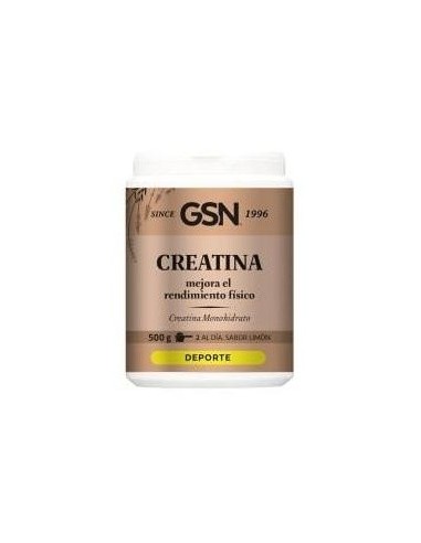 Gsn Creatina-125 (125Gr.Creat.+375 Carbohid.) 500G de Gsn