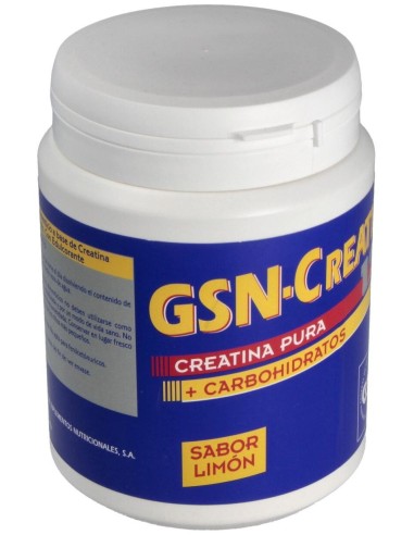Gsn Creatina-125 (125Gr.Creat.+375 Carbohid.) 500G de Gsn