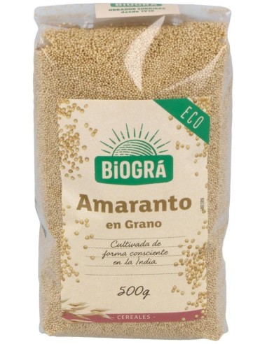 Amaranto En Grano 500G Biogra Bio de Biográ (Sorribas)