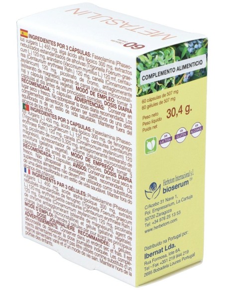 Metasulin 60Cap. de Bioserum