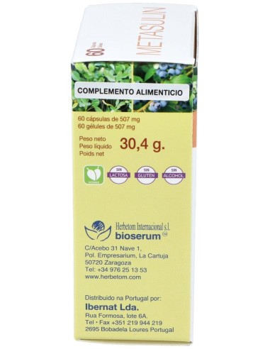 Metasulin 60Cap. de Bioserum