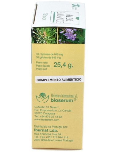 Aler Balance Shock 30Cap. de Bioserum