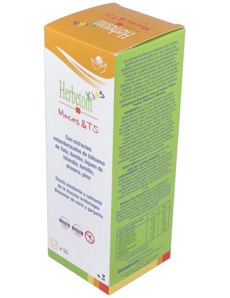 Herbetom Kids Mucos Ts (Bb 100 Tos) 250Ml de Bioserum