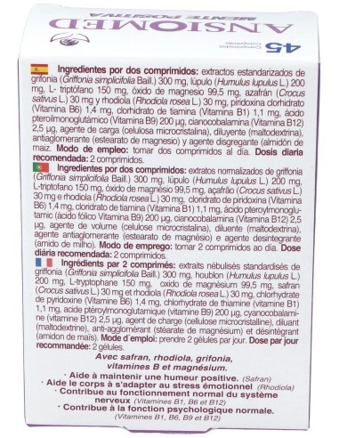 Ansiomed Mente Positiva 45 Comprimidos Bioserum