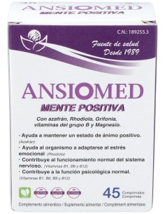 Ansiomed Mente Positiva 45 Comprimidos Bioserum