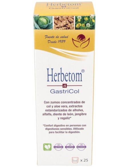 Herbetom 4 Gc Gastricol 250Ml de Bioserum