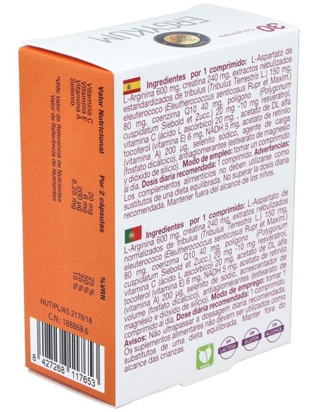 Ergykum Formula Reforzada 30Comp. de Bioserum