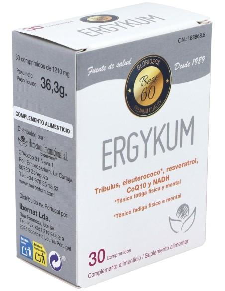 Ergykum Formula Reforzada 30Comp. de Bioserum