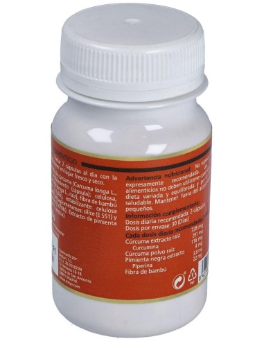 Curcumin Plus 550Mg Cáps. 60U de Sotya