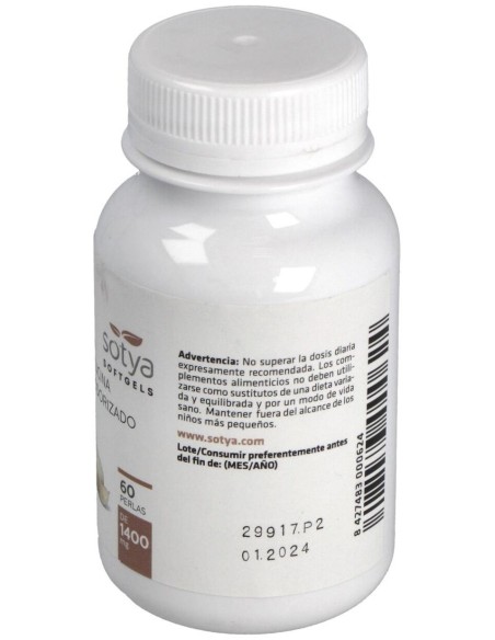 Ajo Macerado 60Perlas de Sotya