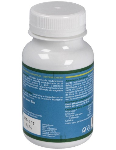 Chitosan + Te Verde 100Cap. de Sotya