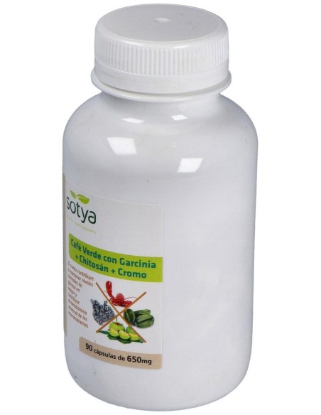 Cafe Verde+Garcinia+Chitosan+Cromo 90Cap de Sotya