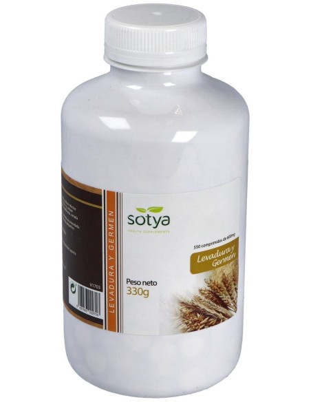 Levadura Y Germen 600Mg Comp. 550U de Sotya