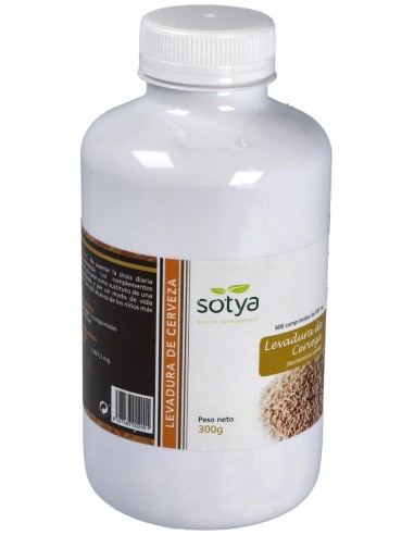 Levadura De Cerveza 500Mg Comp. 600U  de Sotya