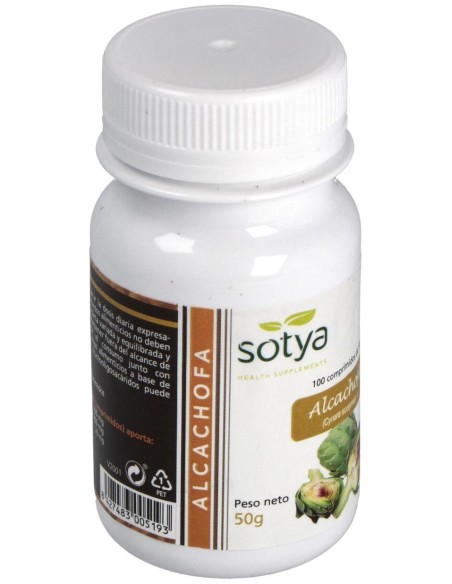 Alcachofa 500Mg Comp. 100U de Sotya