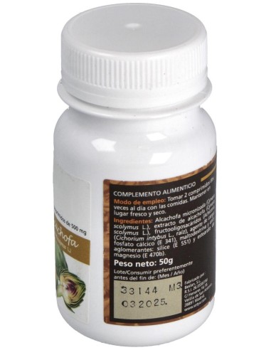 Alcachofa 500Mg Comp. 100U de Sotya