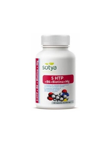 Triptofano 5-Htp 60Cap. de Sotya