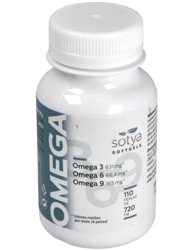 Omega 3,6,9  720Mg Perlas 110U de Sotya