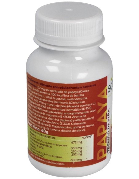 Papaya + Piña 100Comp. de Sotya