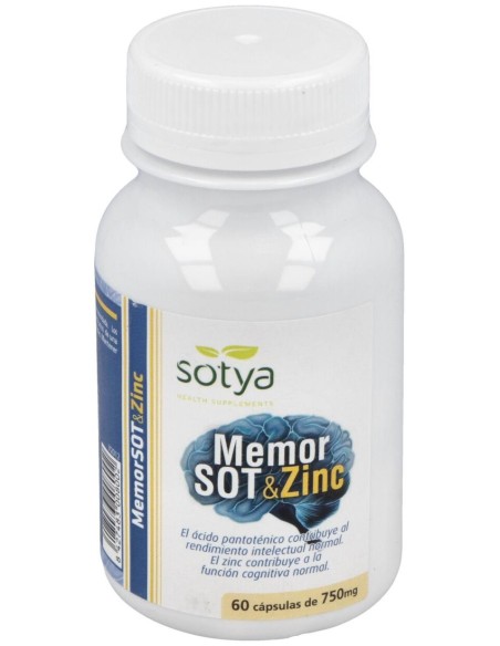 Memor Plus 60Cap. de Sotya