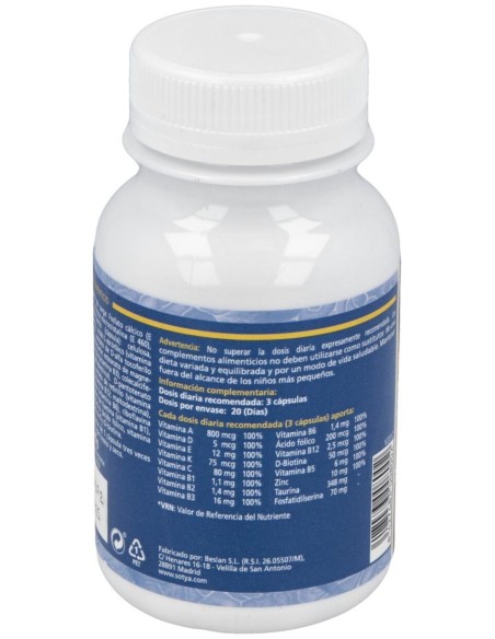 Memor Sot + Zinc 750Mg Caps 60U de Sotya