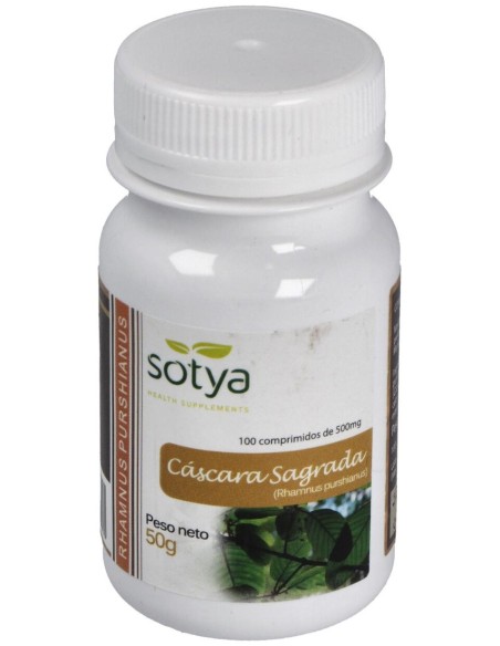 Cáscara Sagrada 500Mg Comp. 100U de Sotya