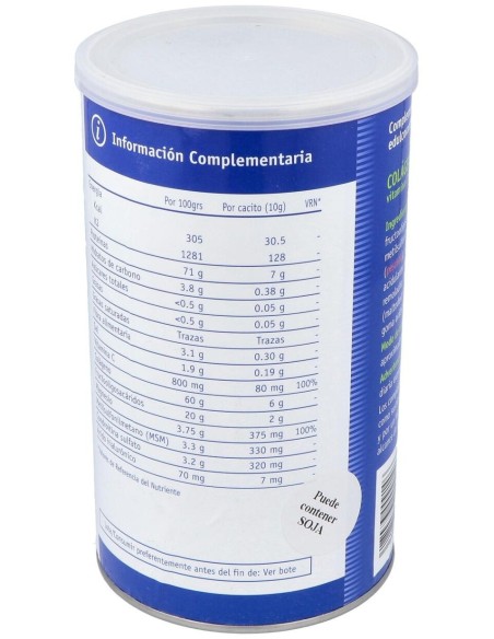 Colageno + Ac. Hialuronico + Msm 400Gr de Sotya