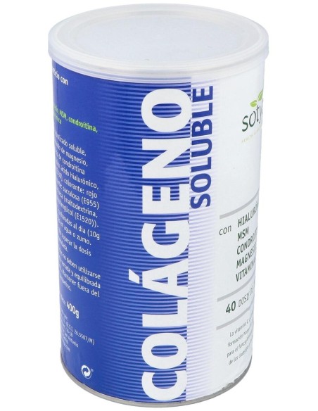 Colageno + Ac. Hialuronico + Msm 400Gr de Sotya