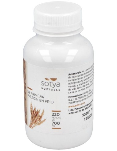 Germen De Trigo 700Mg Perlas 220U de Sotya