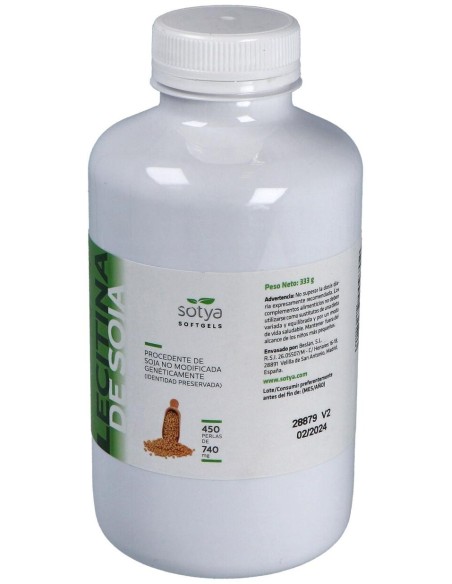 Lecitina De Soja 740Mg Perlas 450U de Sotya