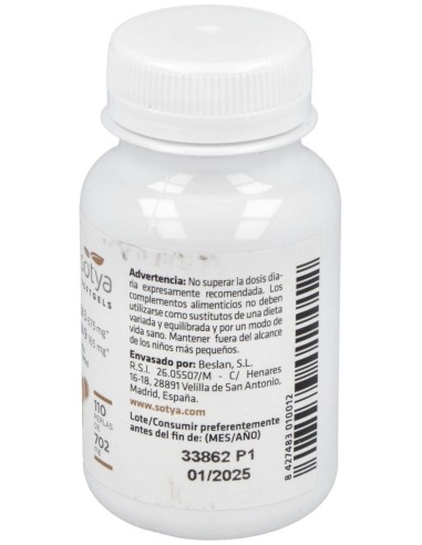 Aceite De Lino 702Mg Perlas 110U de Sotya