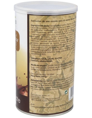 Batidos Saciantes 700G Polvo Sabor Chocolate de Sotya
