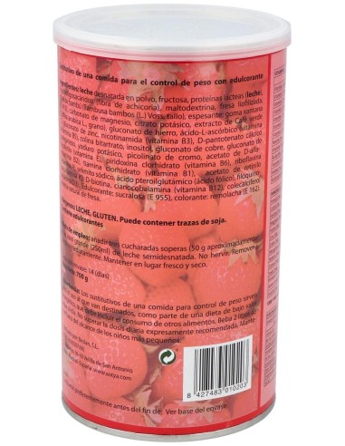 Batido Saciante Fresa 700Gr. de Sotya