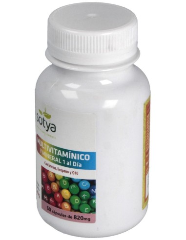 Multivitaminico Y Mineral 1 Al Día 820Mg Cáps. 60U de Sotya