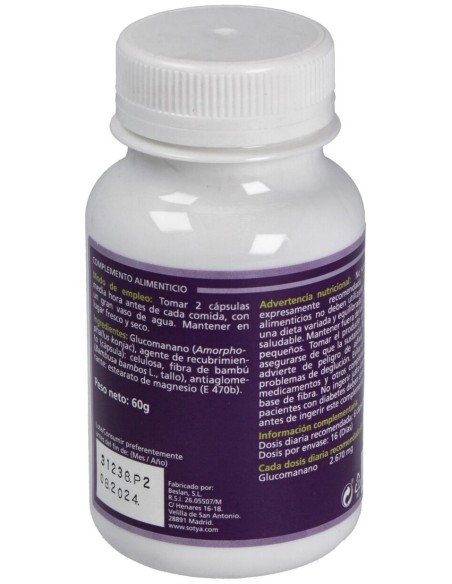 Glucomanano 600Mg Cáps. 100U de Sotya