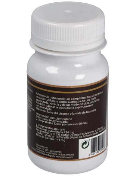 Fucus 500Mg Comp. 100U de Sotya