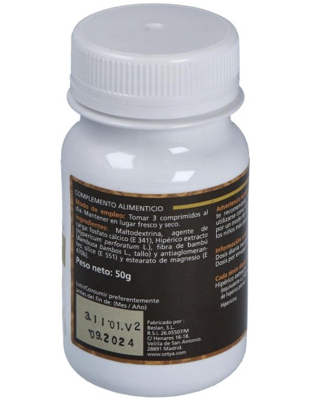 Hipérico 500Mg Comp. 100U de Sotya