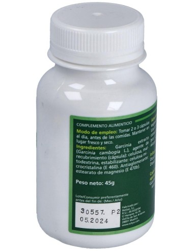 Garcinia 500Mg Cáps.90U de Sotya
