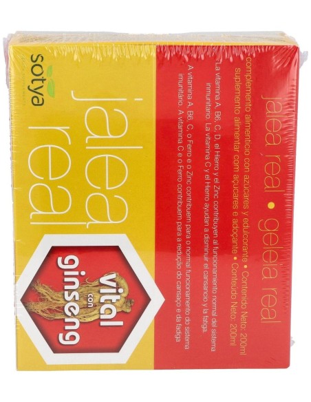 Jalea Real Vital Ginseng 20Amp. de Sotya