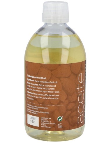 Aceite De Almendras Dulces 500Ml. de Sotya