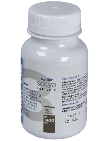 Epa Omega 1000Mg. 50Perlas de Sotya
