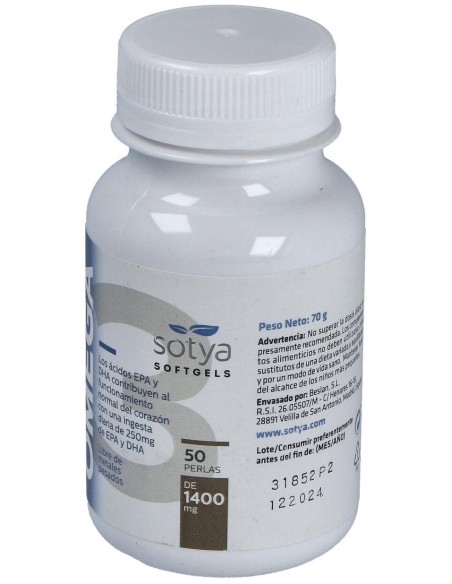 Epa Omega 1000Mg. 50Perlas de Sotya