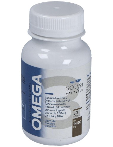 Epa Omega 1000Mg. 50Perlas de Sotya