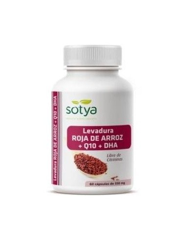 Levadura Roja De Arroz + Q10 + Dha 60Cap. de Sotya